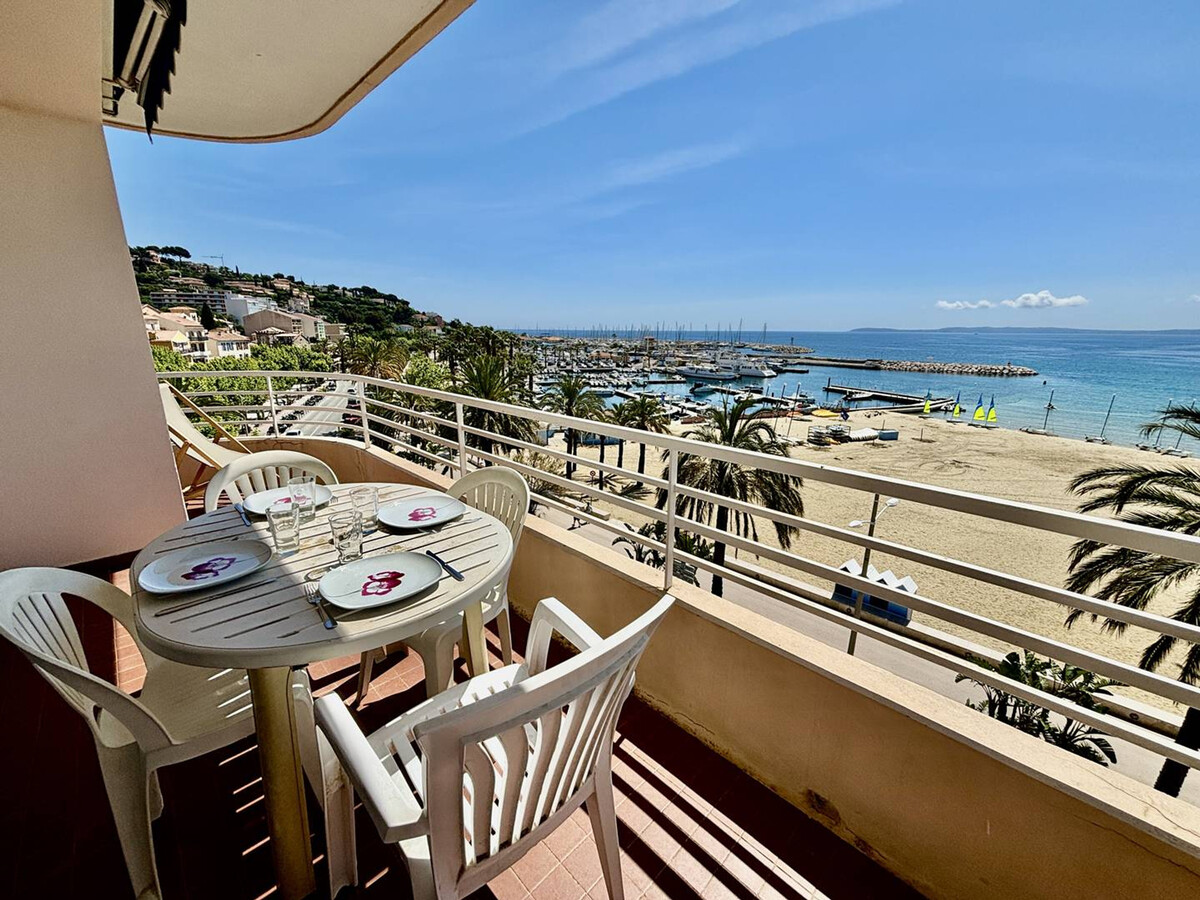 Appartement vue mer au Lavandou, terrasse sud-est - Photo 12