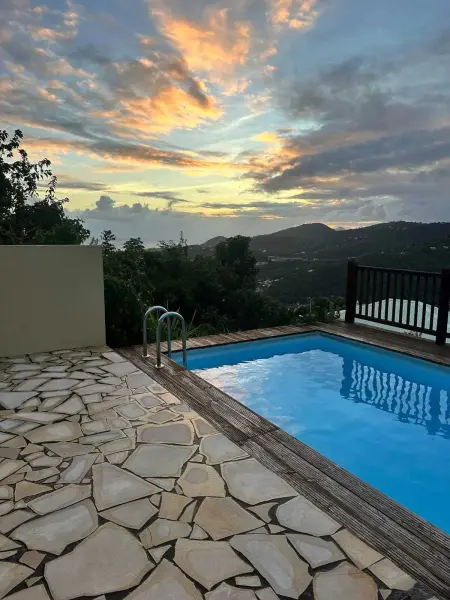 Studio avec piscine partagée et terrasse à Rivière-Pilote : photo 13