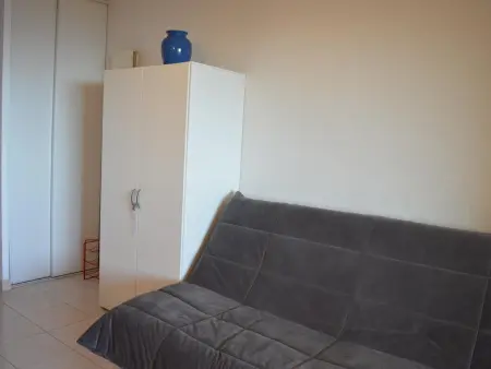 Studio cabine Banyuls, vue mer et loggia, 4 pers : photo 7
