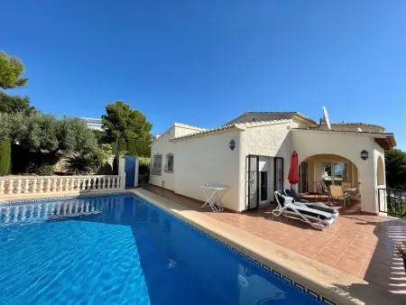 Villa 3 chambres piscine privée, vue mer à Benitachell : photo 2