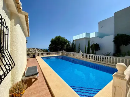 Villa 3 chambres piscine privée, vue mer à Benitachell : photo 21
