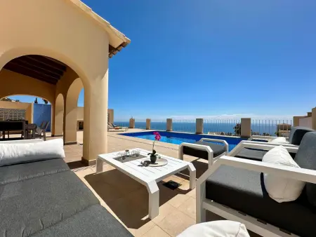 Villa 6 personnes Benitachell avec piscine et vue mer : photo 4