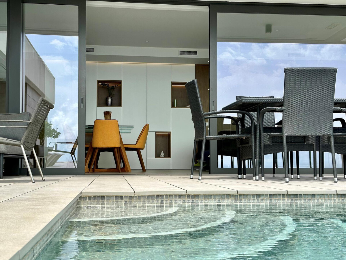 Villa moderne Benitachell, piscine privée 8x4m et vue mer - Photo 5