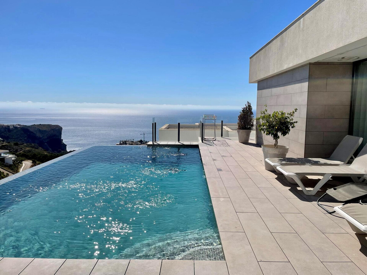 Villa moderne Benitachell, piscine privée 8x4m et vue mer - Photo 17