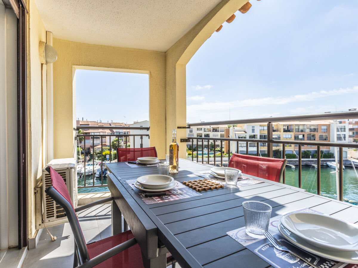 Apt Les Pêcheurs - Vue port, terrasse, piscine - Photo 3