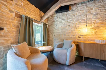 Le Castelain, maison avec sauna à Saint-Cécile : photo 4