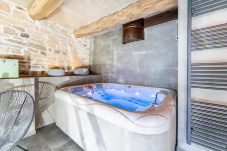 Le Castelain, maison avec sauna à Saint-Cécile : photo 5