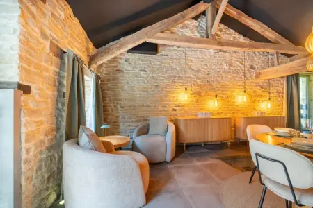 Le Castelain, maison avec sauna à Saint-Cécile : photo 12
