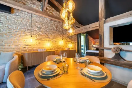 Le Castelain, maison avec sauna à Saint-Cécile : photo 14