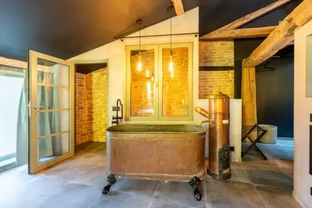 Le Castelain, maison avec sauna à Saint-Cécile : photo 16