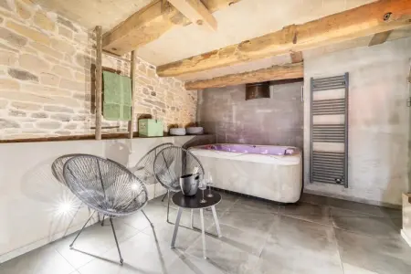Le Castelain, maison avec sauna à Saint-Cécile : photo 28