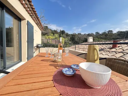 Maison neuve 3 pièces avec terrasse à Grimaud, Maison 4 personnes à Grimaud - Photo 10