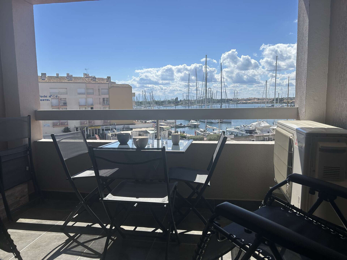 Appartement 2 pièces avec terrasse, vue port à Cap d'Agde - Photo 1