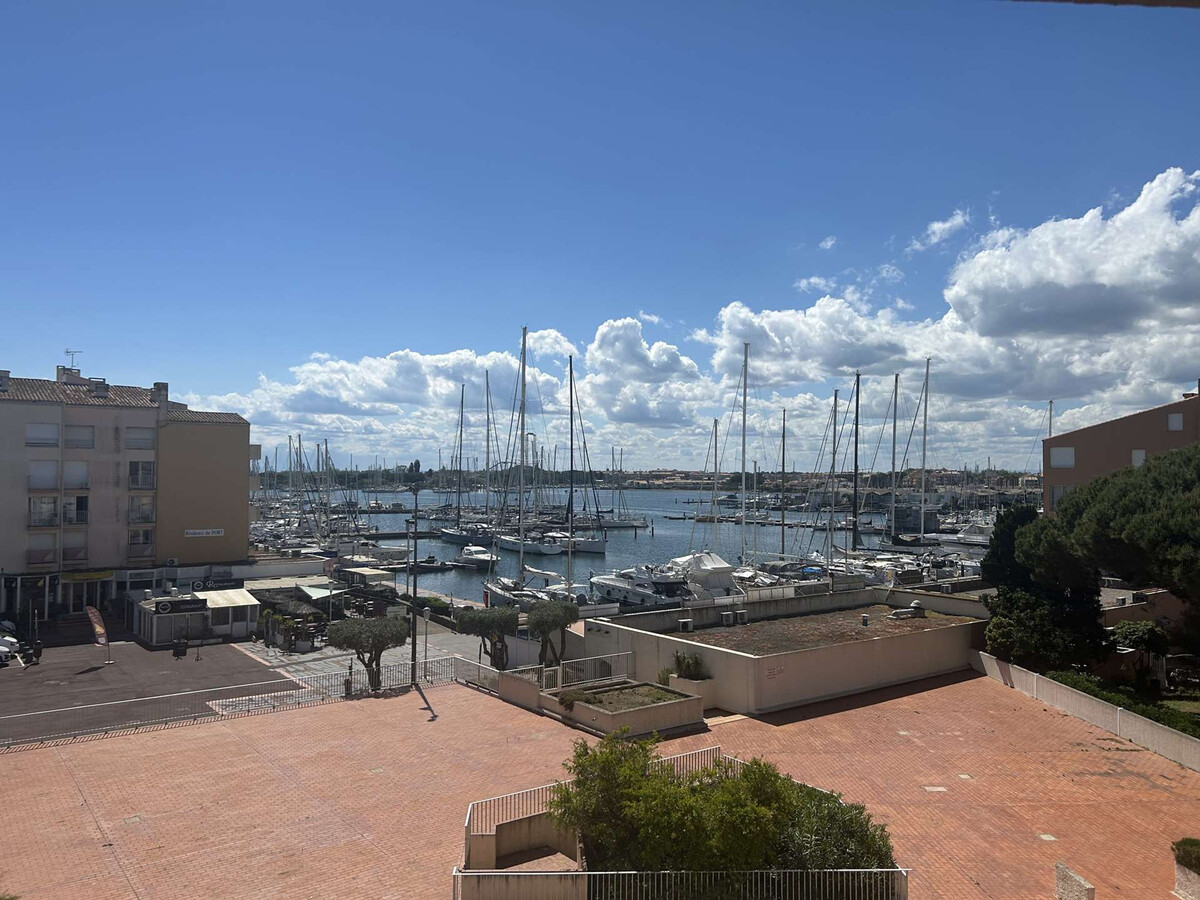 Appartement 2 pièces avec terrasse, vue port à Cap d'Agde - Photo 2