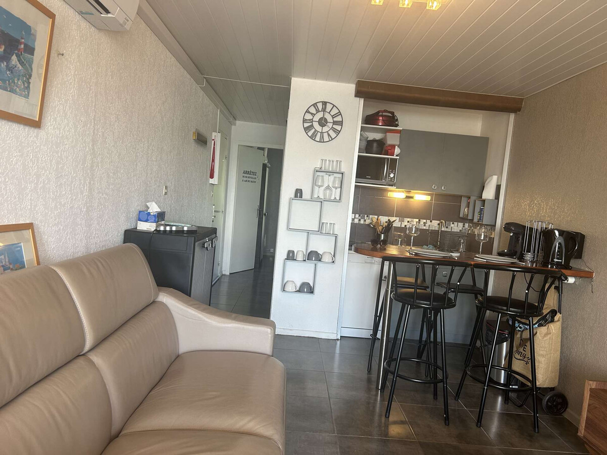 Appartement 2 pièces avec terrasse, vue port à Cap d'Agde - Photo 4