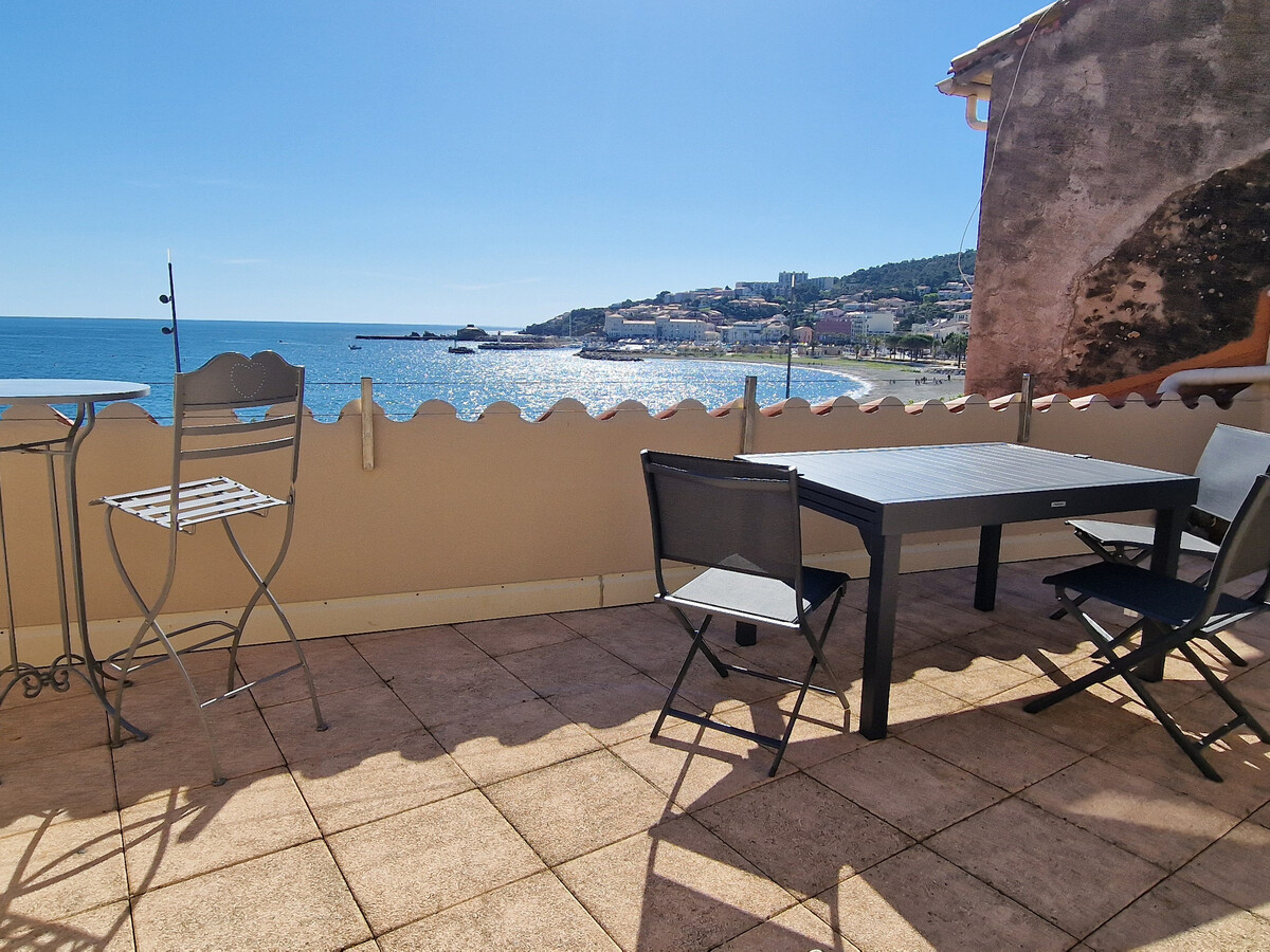 T3 front de mer à Banyuls-sur-Mer, terrasses et garage - Photo 2