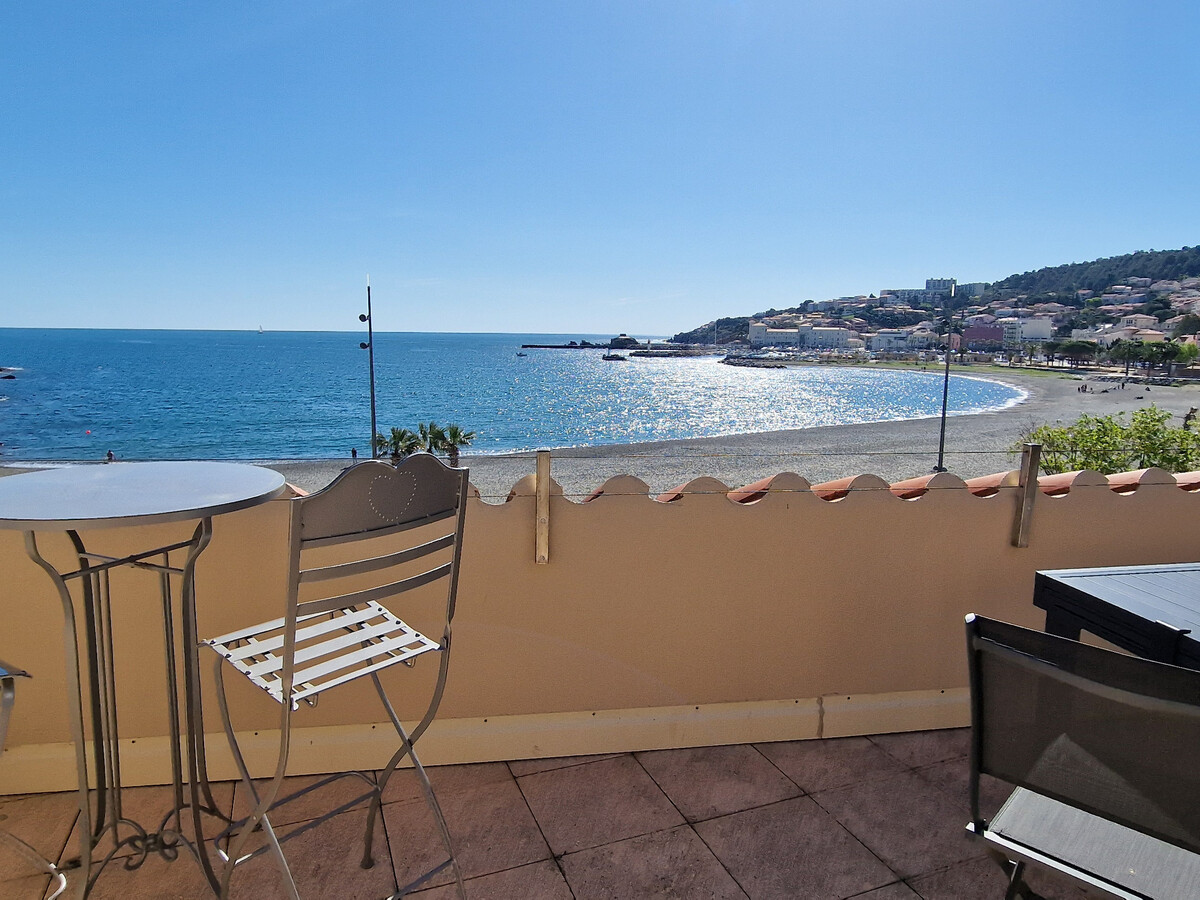 T3 front de mer à Banyuls-sur-Mer, terrasses et garage - Photo 7