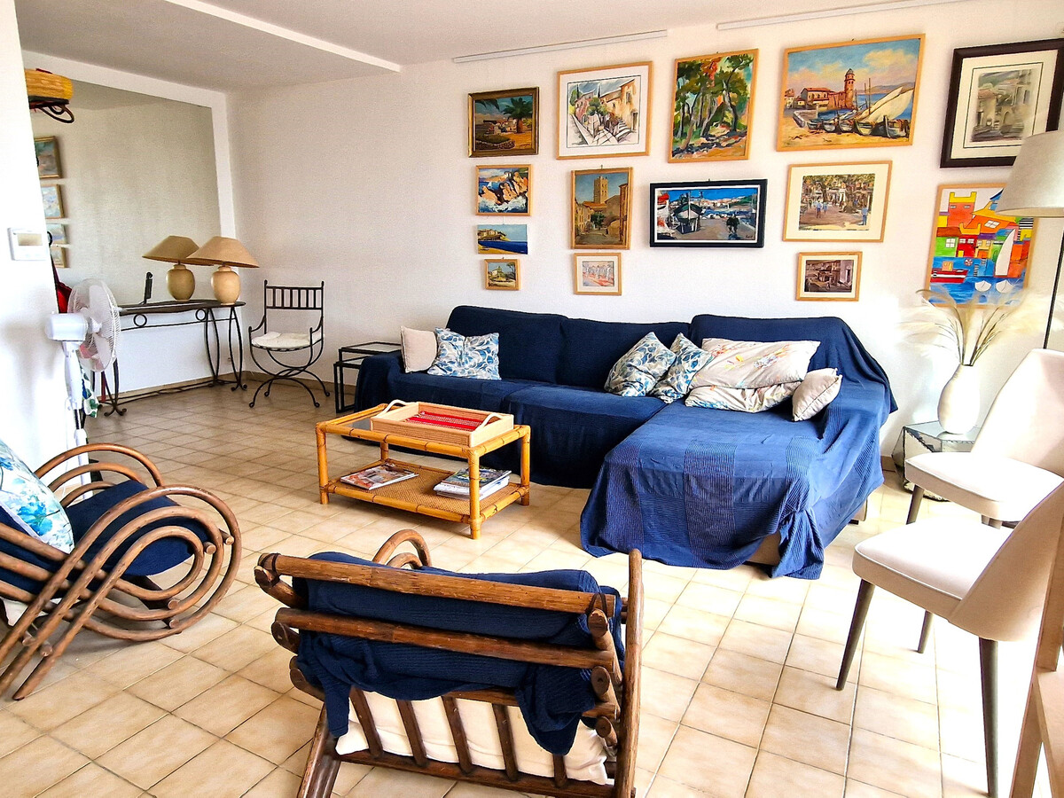 T3 front de mer à Banyuls-sur-Mer, terrasses et garage - Photo 12