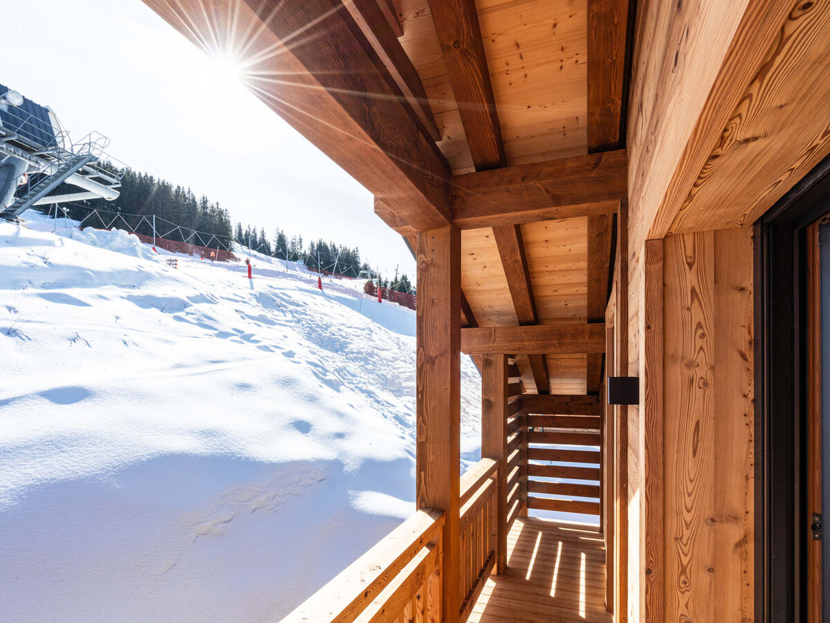 Demi-chalet neuf 3 chambres, 107 m², garage à La Clusaz - Photo 12