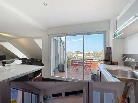 Duplex T3 avec terrasse au cœur de Granville, Appartement 4 personnes à Granville - Photo 1