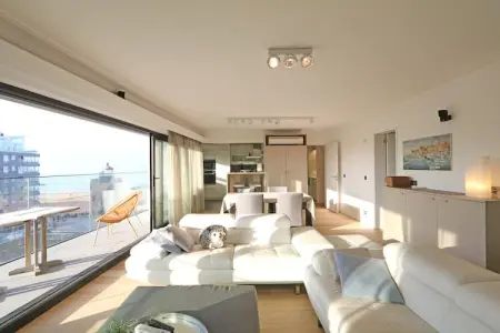 Location appartement à KNOKKE   HEIST, Appartement à Het Zoute avec vue sur mer