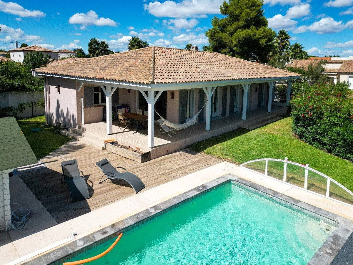 Villa 6 pers, piscine 9x3.5m, terrasse 66m² à Cap d'Agde - Photo 1