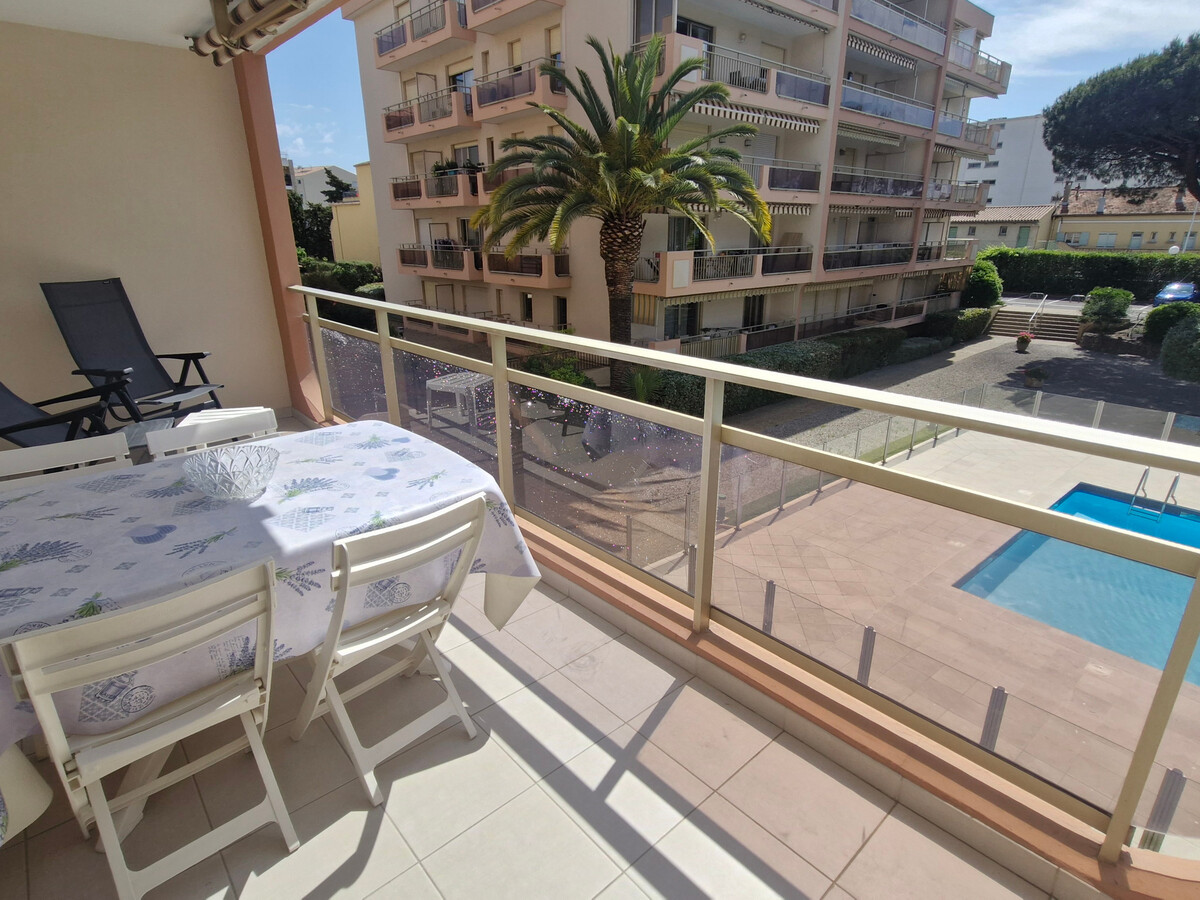Studio + coin nuit 4 pers., vue mer, piscine à Sainte-Maxime - Photo 16