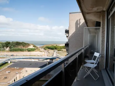 Appartement vue mer avec balcon à Bredene, 5 personnes : photo 5
