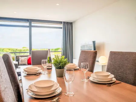 Appartement vue mer avec balcon à Bredene, 5 personnes : photo 8