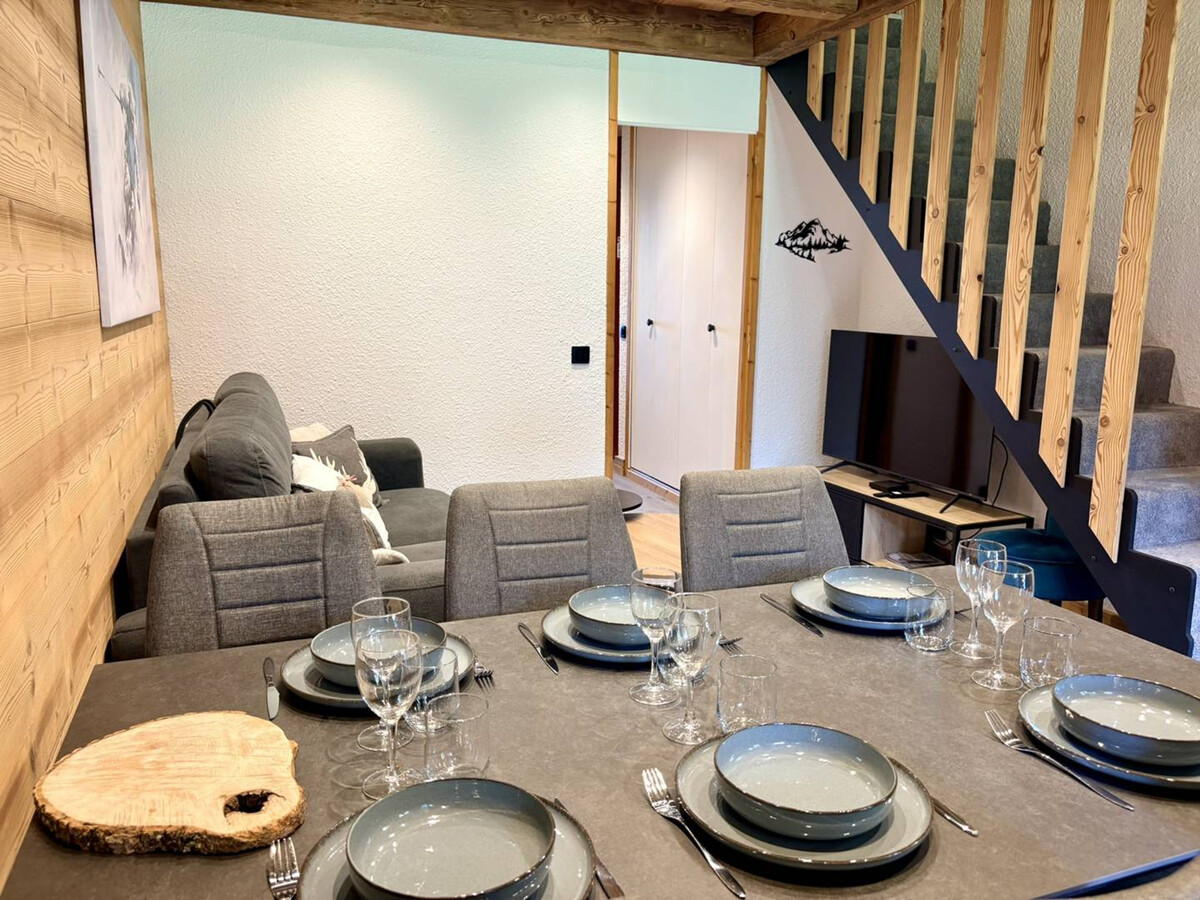 3 pièces + mezzanine 8 pers, rénové aux Avanchers-Valmorel - Photo 7