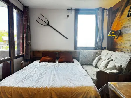 Studio rénové 4 personnes, 300m des pistes Les Avanchers : photo 7