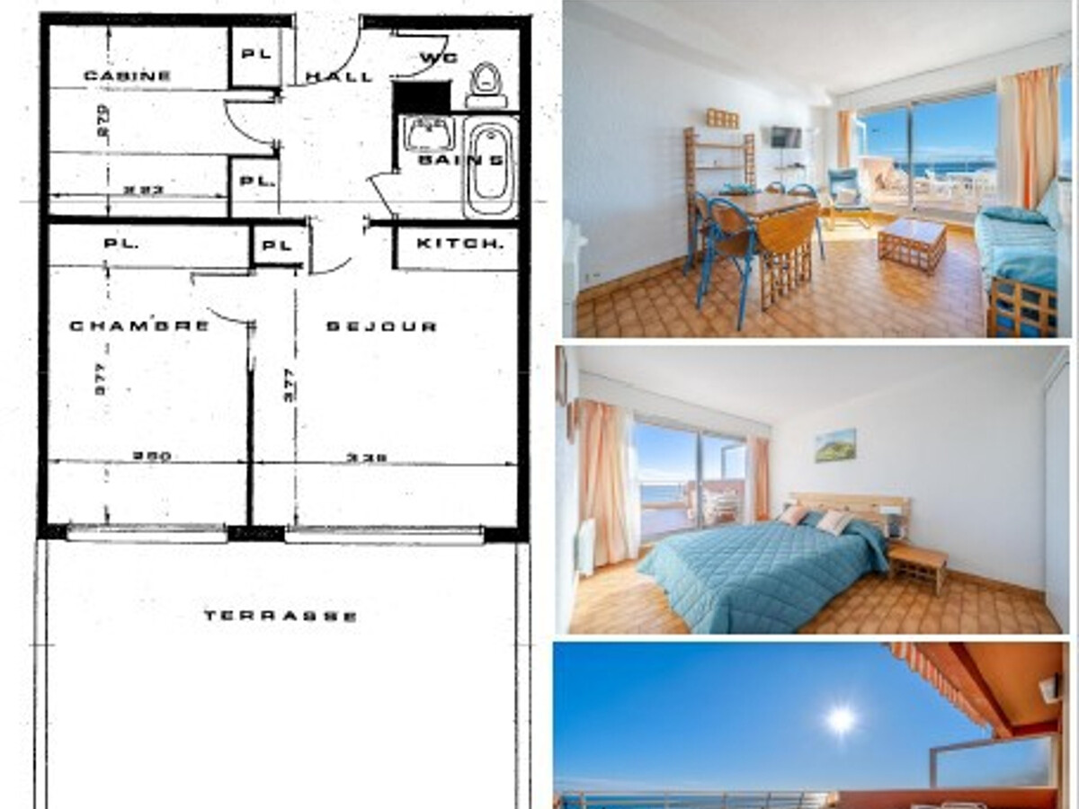 Appartement 3 pièces pour 8 à Roquebrune-Cap-Martin - Photo 7