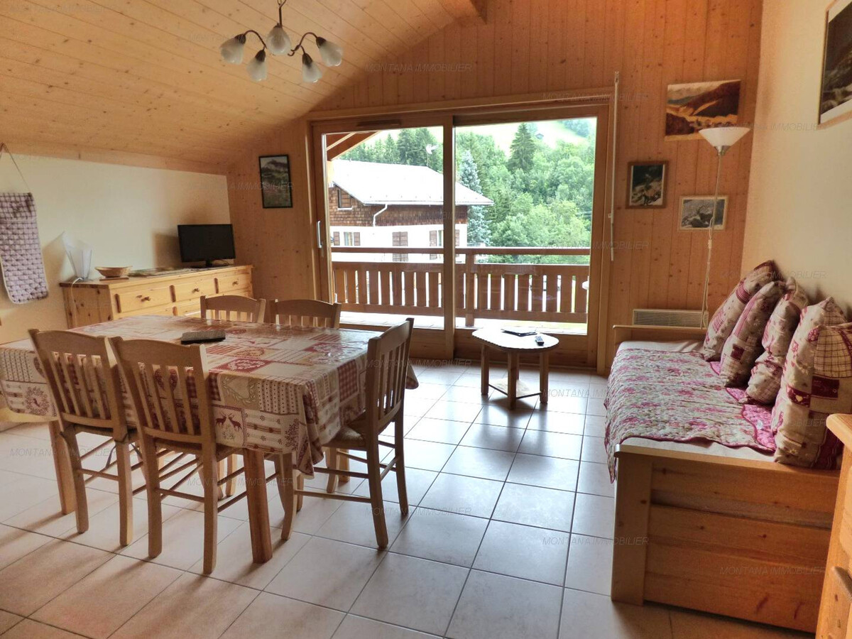 3 pièces 52m² balcon sud - Le Grand-Bornand - Photo 1
