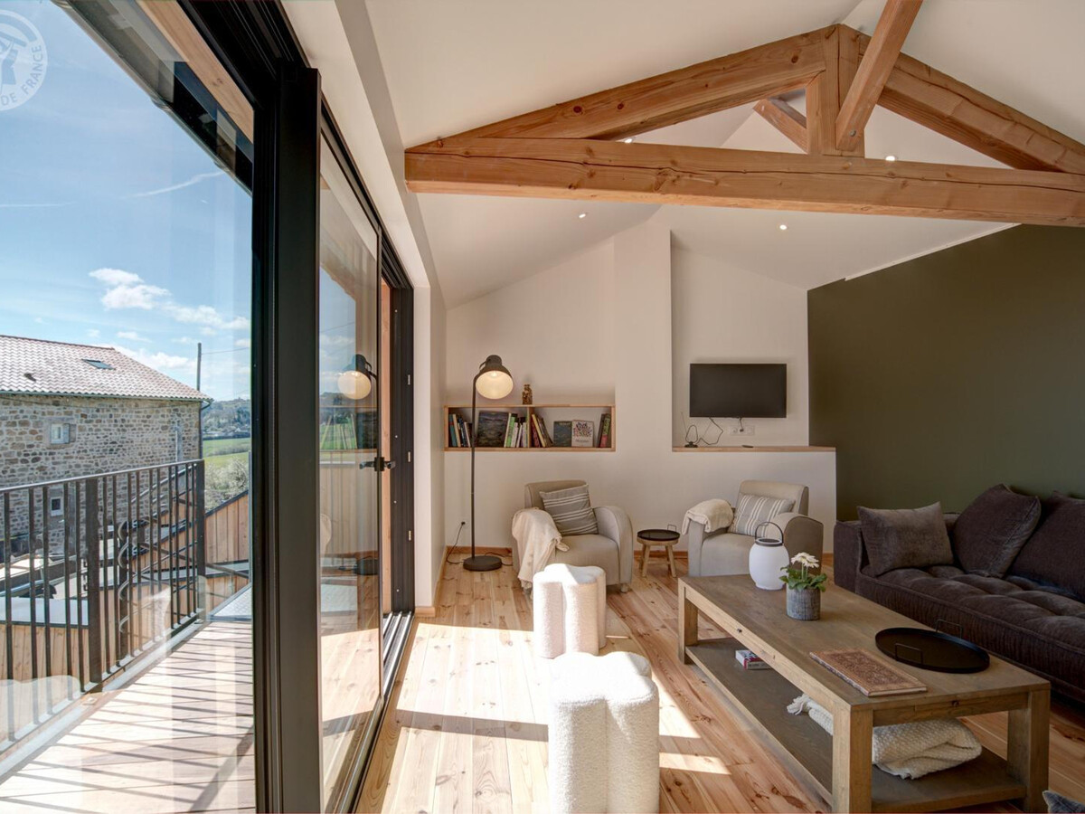 Gîte Les Mésanges – 5 suites, spa et piscine à Luriecq - Photo 24