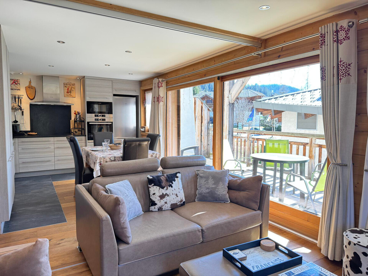 Appartement 4 pers. aux Gets, vue VTT et balcon sud-ouest - Photo 2
