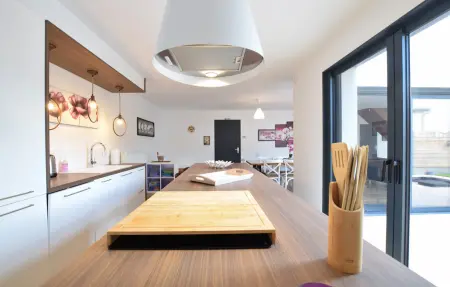 Maison moderne 4 chambres à 220 m de la plage : photo 5