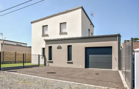 Maison moderne 4 chambres à 220 m de la plage : photo 10