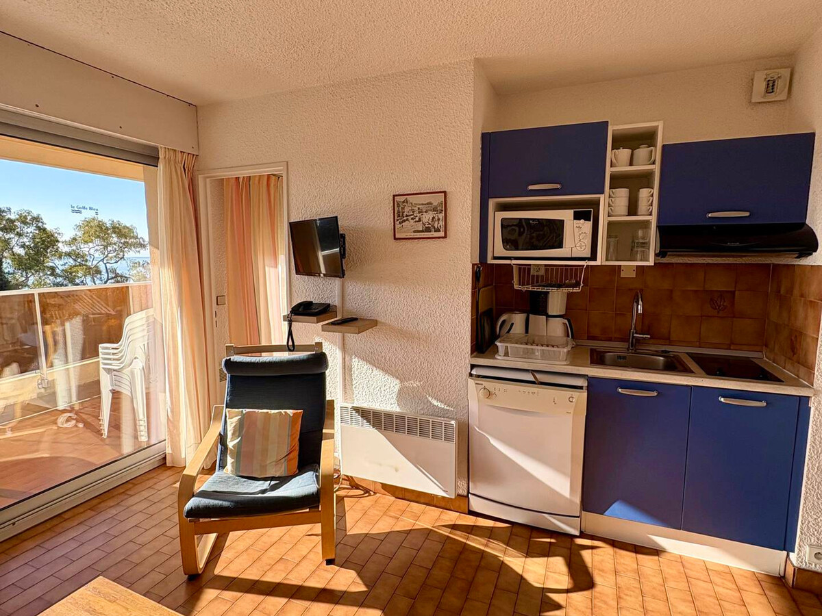 Studio 6 pers. avec vue mer à Roquebrune-Cap-Martin - Photo 4