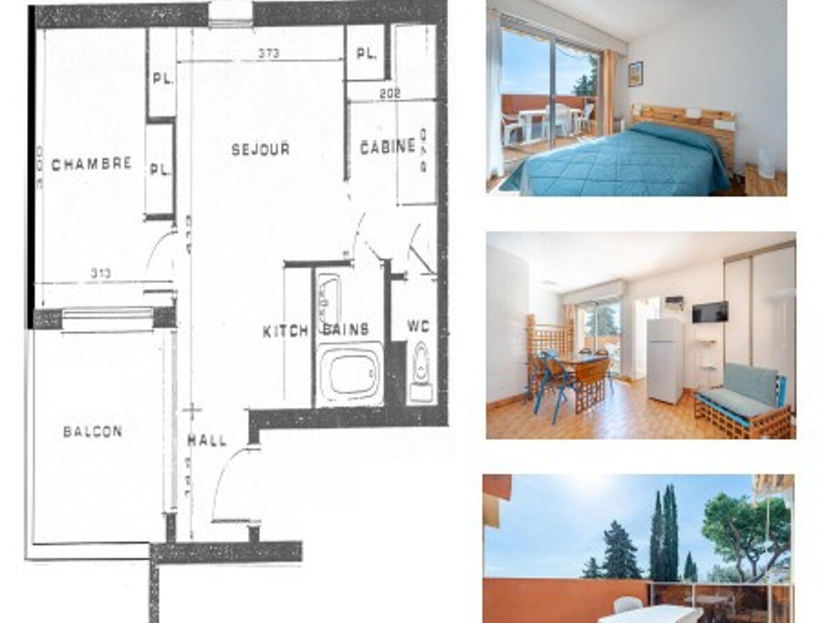 Appartement 6 personnes vue mer à Roquebrune-Cap-Martin - Photo 7