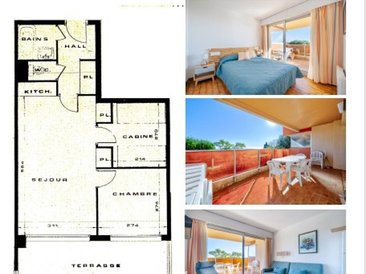 Appartement 8 pers. à Roquebrune-Cap-Martin, 2 pièces - Photo 7