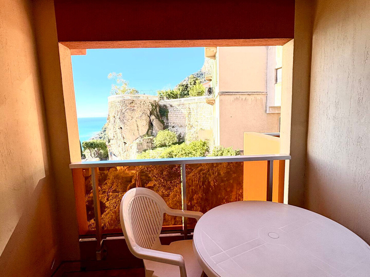 Studio 4 pers avec balcon vue mer à Roquebrune-Cap-Martin - Photo 1