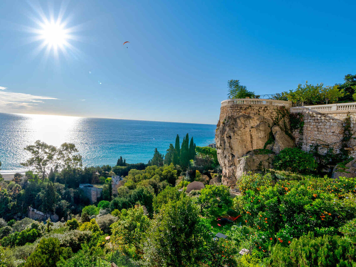 Studio 6 personnes avec terrasse vue mer à Roquebrune-Cap-Martin - Photo 2