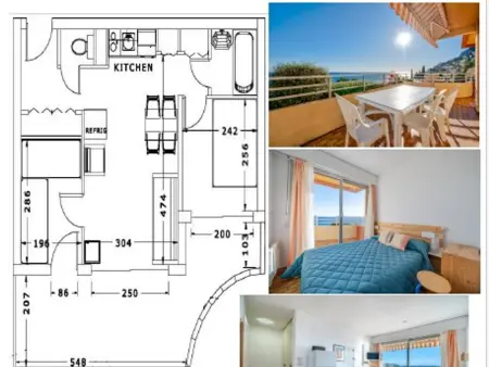 Appartement 8 pers avec kitchenette à Roquebrune-Cap-Martin : photo 7