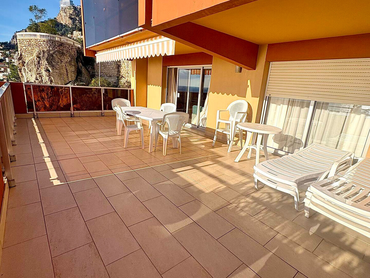Appartement 6 pers., 2 pièces avec vue mer à Roquebrune-Cap-Martin - Photo 1