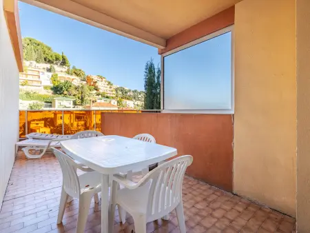 Location appartement à Roquebrune Cap Martin, Studio 4 pers., balcon vue mer, Wi-Fi inclus