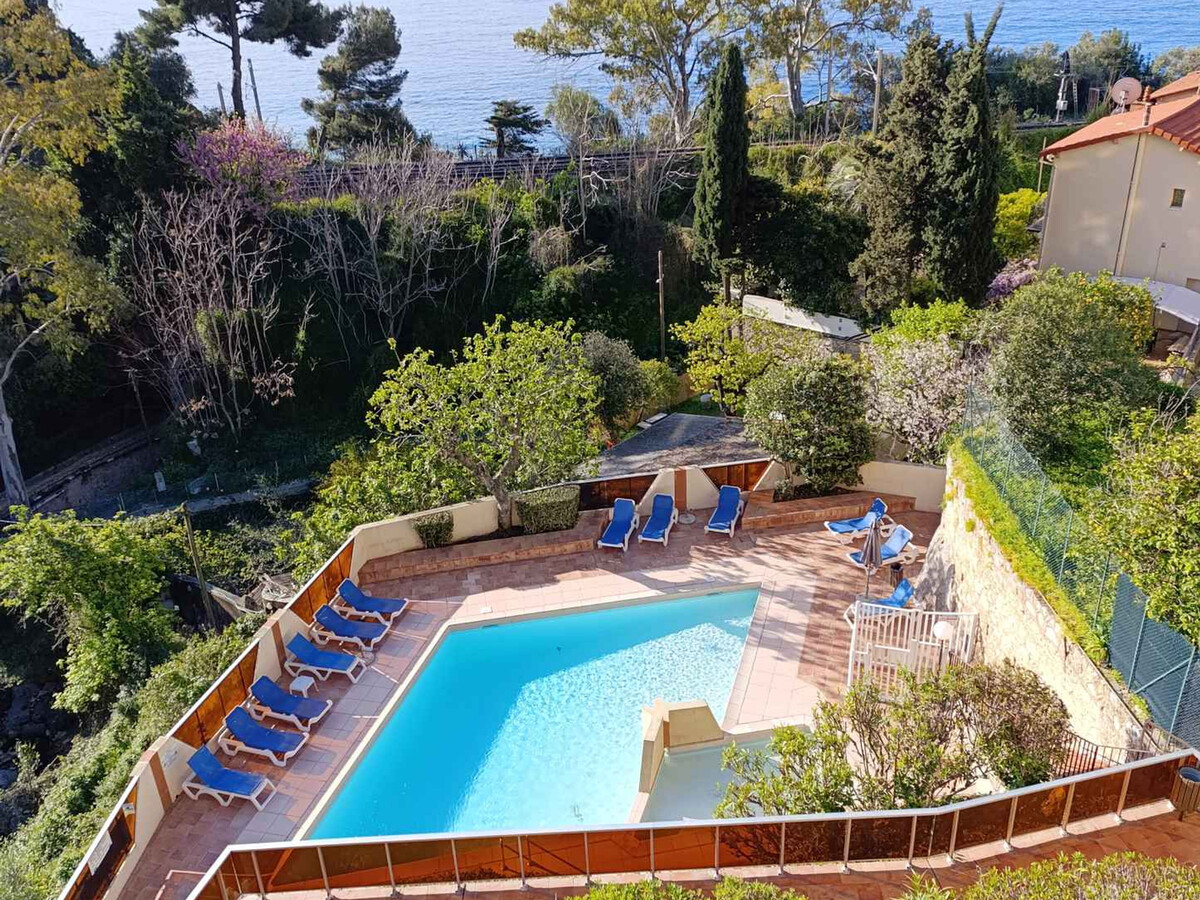 Studio 6 personnes avec vue mer à Roquebrune-Cap-Martin - Photo 11
