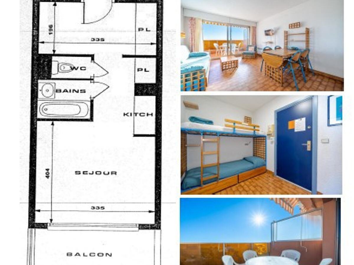 Studio 28 m² avec terrasse vue mer à Roquebrune - Photo 6