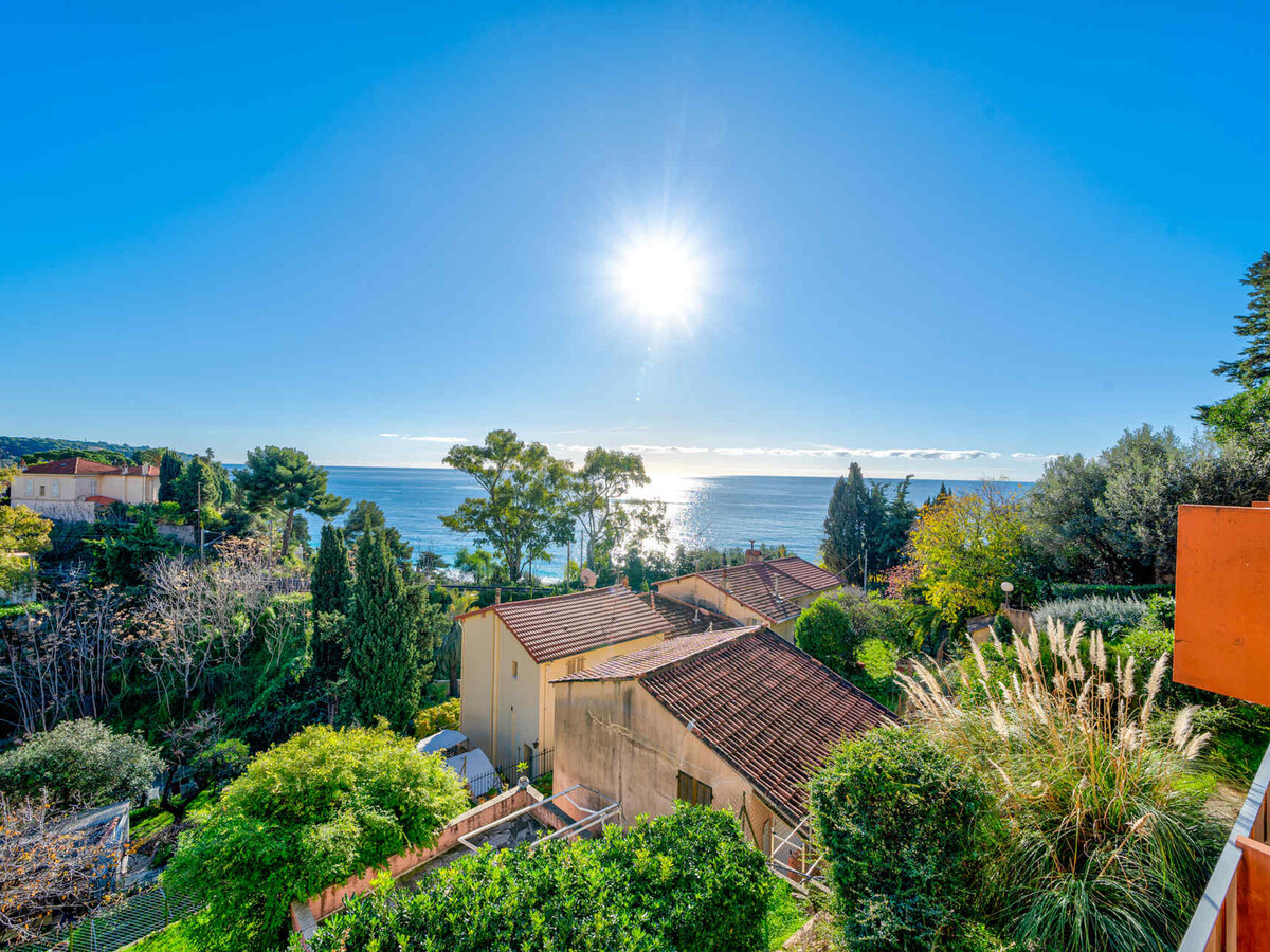 Studio 4 pers. vue mer à Roquebrune-Cap-Martin - Photo 2