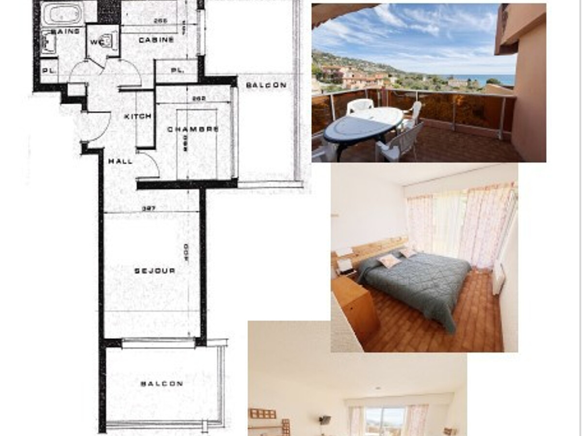 Appartement 6 pers, 37 m² avec Wi-Fi à Roquebrune-Cap-Martin - Photo 7