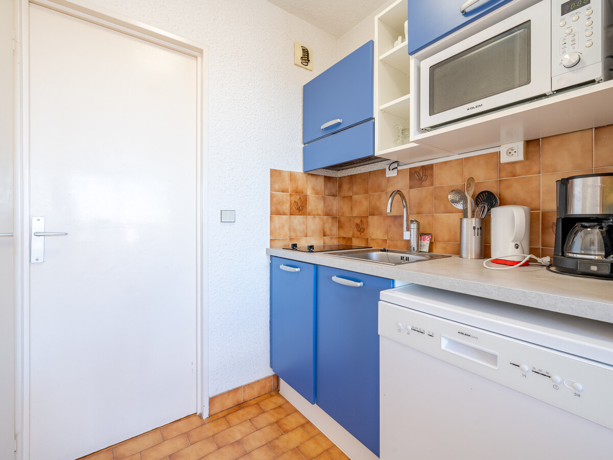 Studio 4 personnes à Roquebrune-Cap-Martin, kitchenette équipée - Photo 4